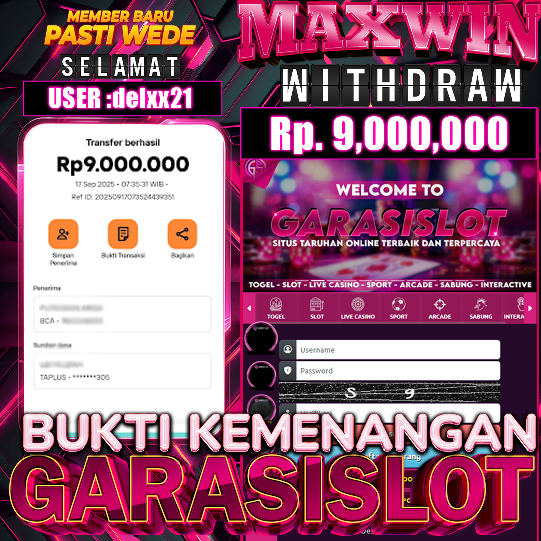 GARASISLOT Bukti kemenangan Lucky Neko 2025