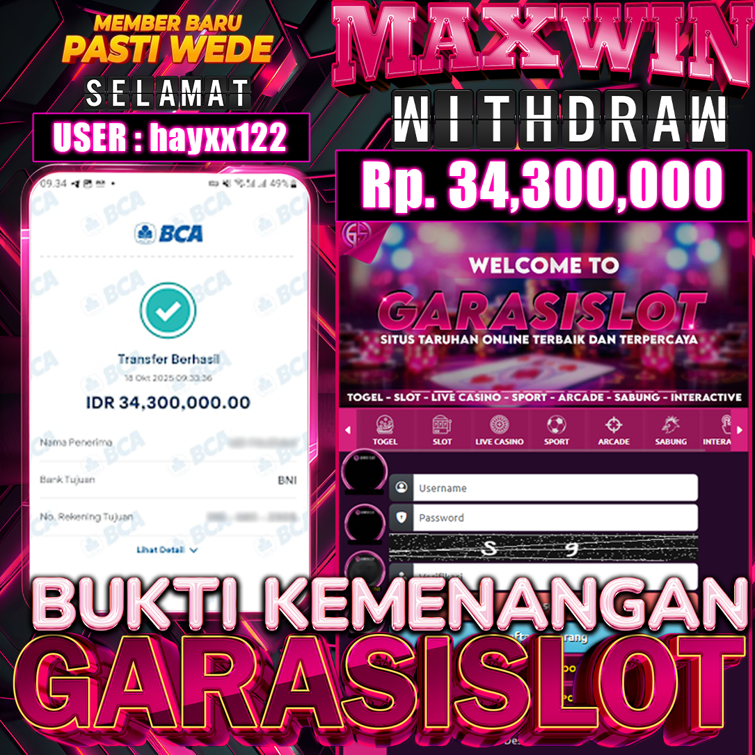 GARASISLOT Bukti kemenangan Gorilla Mayhem
