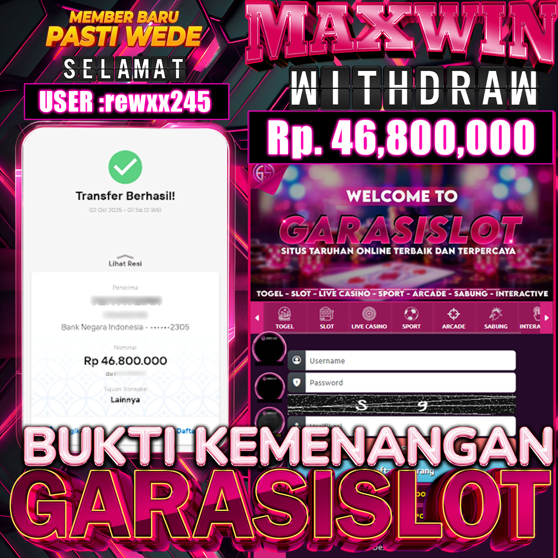 GARASISLOT Bukti kemenangan Lucky New Year Tiger Treasures