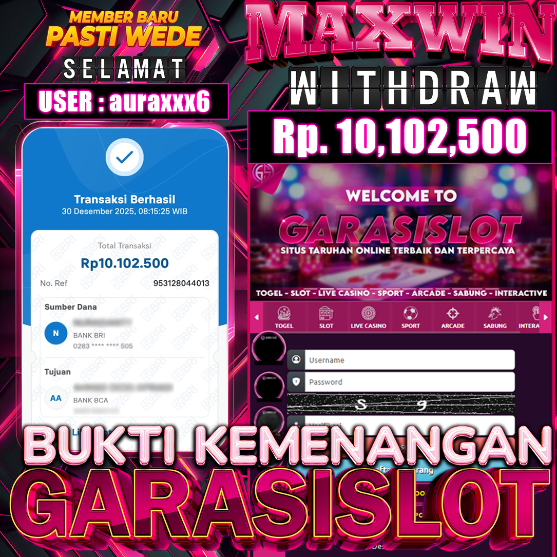 GARASISLOT Bukti kemenangan Anaconda Gold