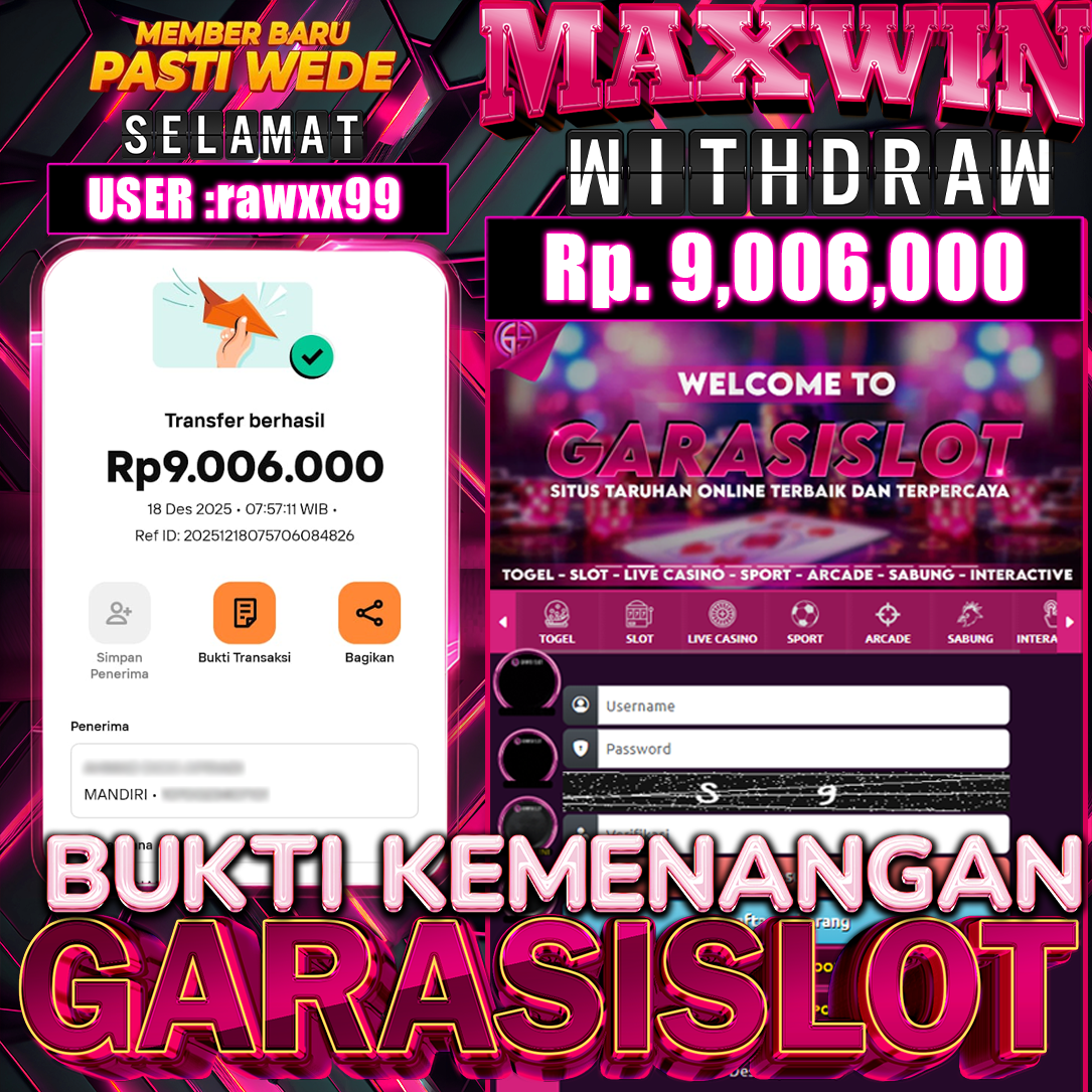 GARASISLOT Bukti kemenangan Anaconda Gold