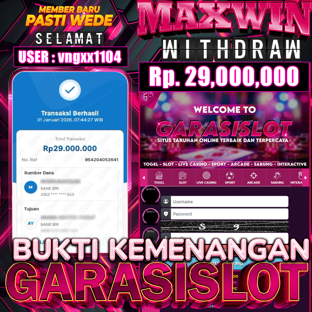 GARASISLOT Bukti kemenangan Starlight Princess Super Scatter