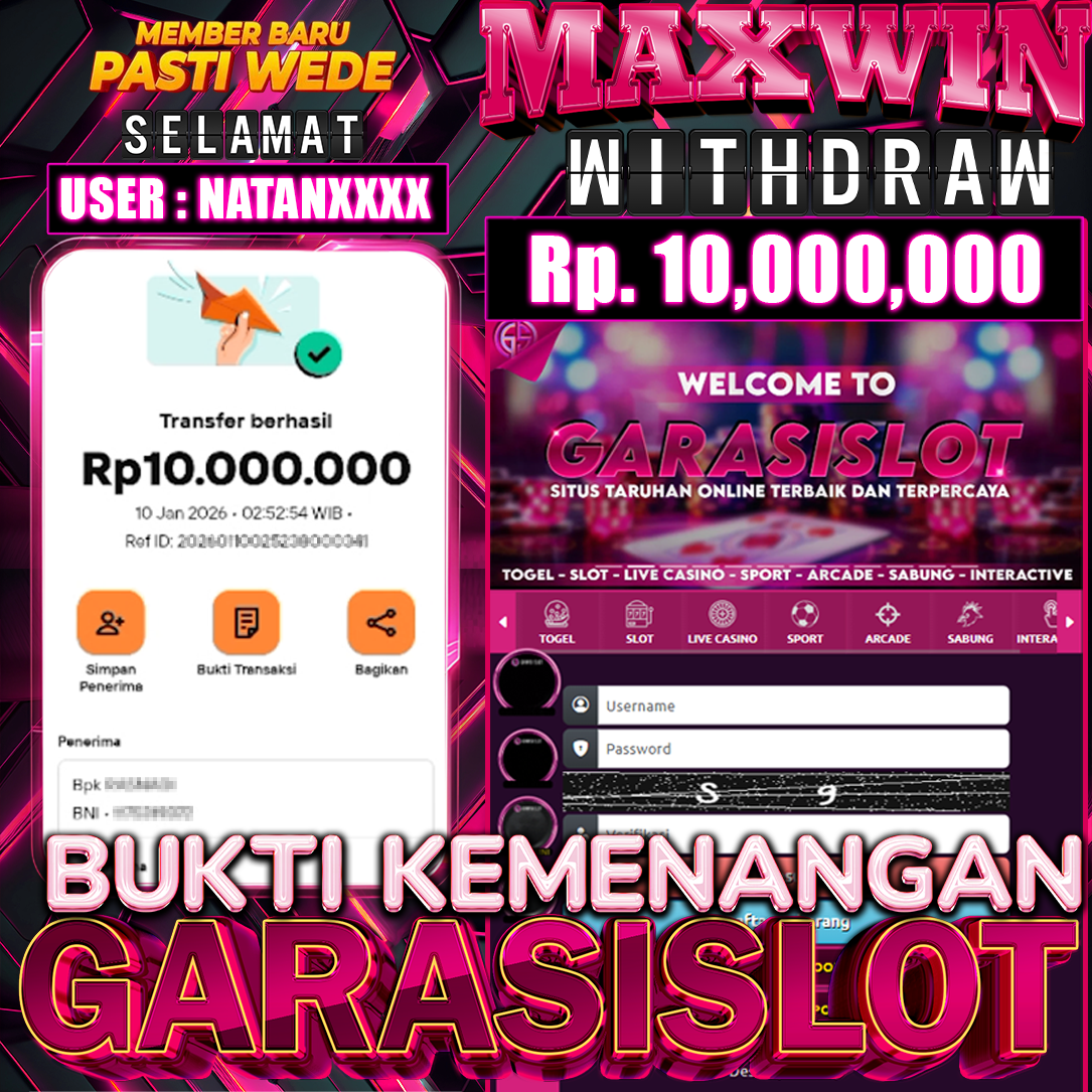 GARASISLOT Bukti Kemenangan Fortune of Olympus