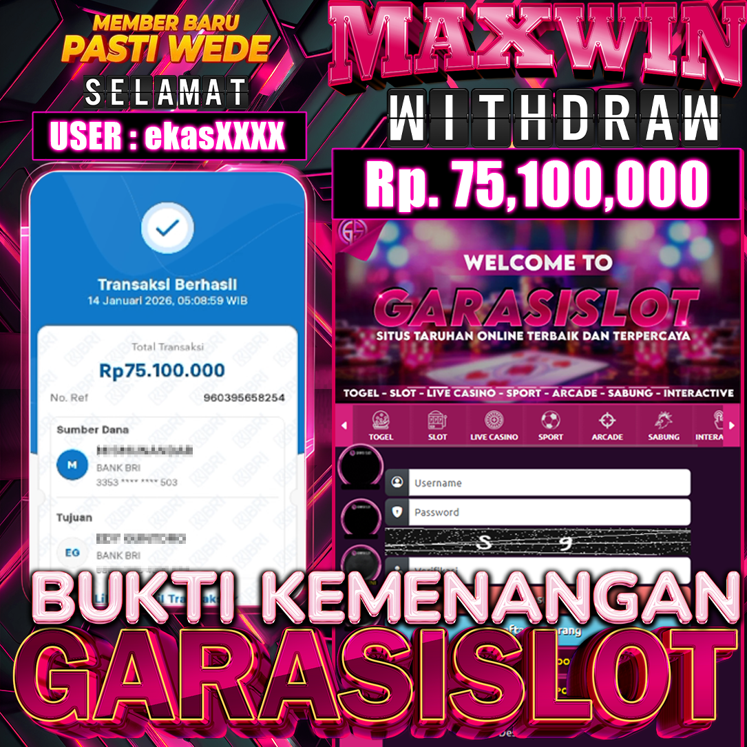 GARASILSOT Bukti Kemenangan Sweet Bonanza Super Scatter