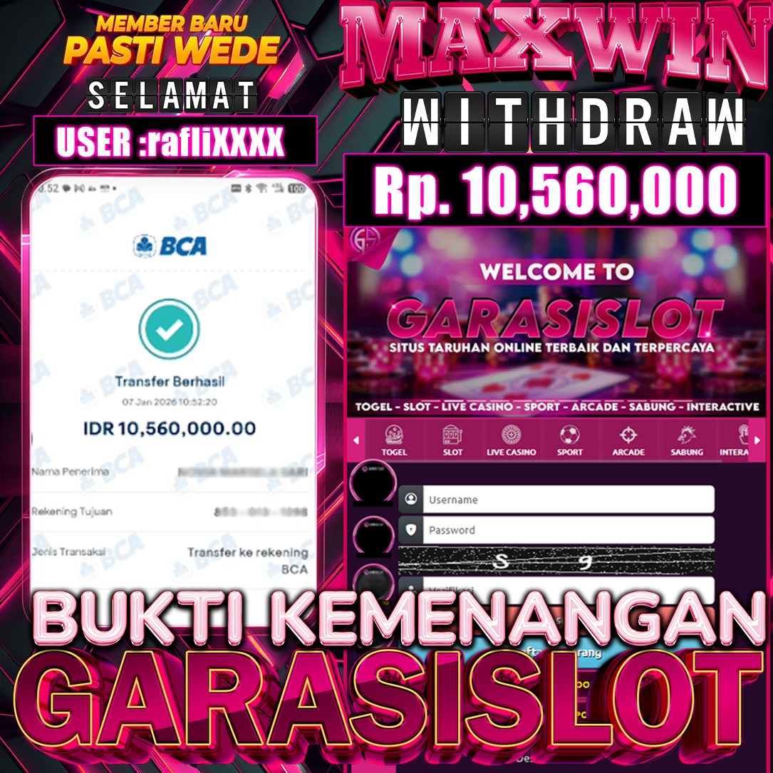 GARASISLOT Bukti Kemenangan Wisdom of Athena 1000