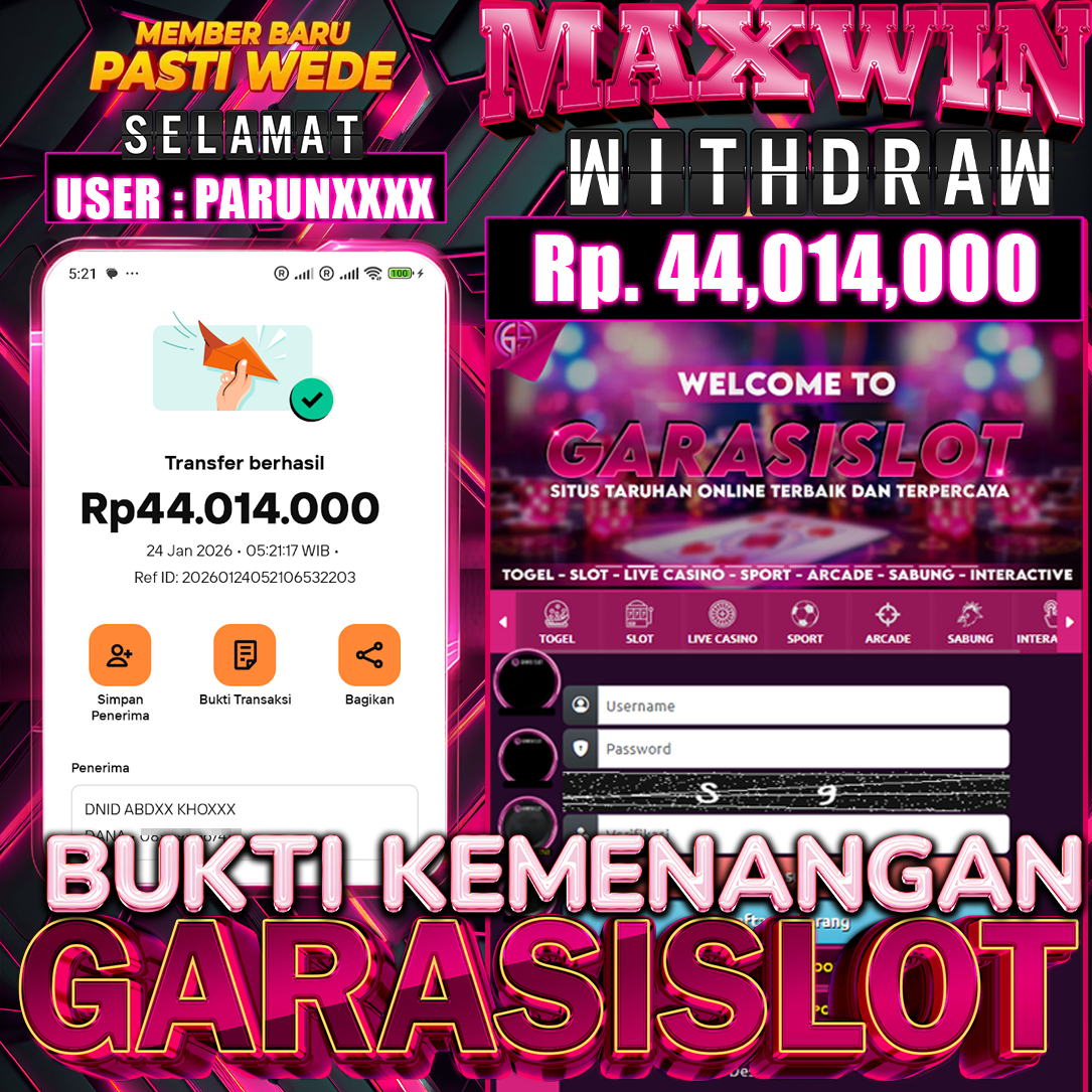 GARASISLOT Bukti Kemenangan Rujak Bonanza