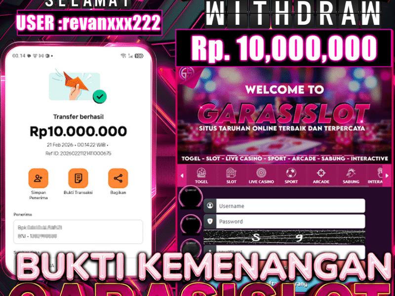 GARASISLOT Bukti Kemenangan Treasures of Osiris