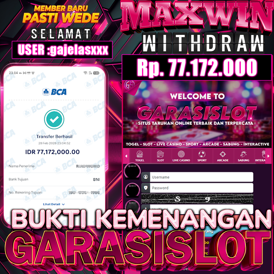 GARASISLOT Bukti Kemenangan Gates of Olympus 1000