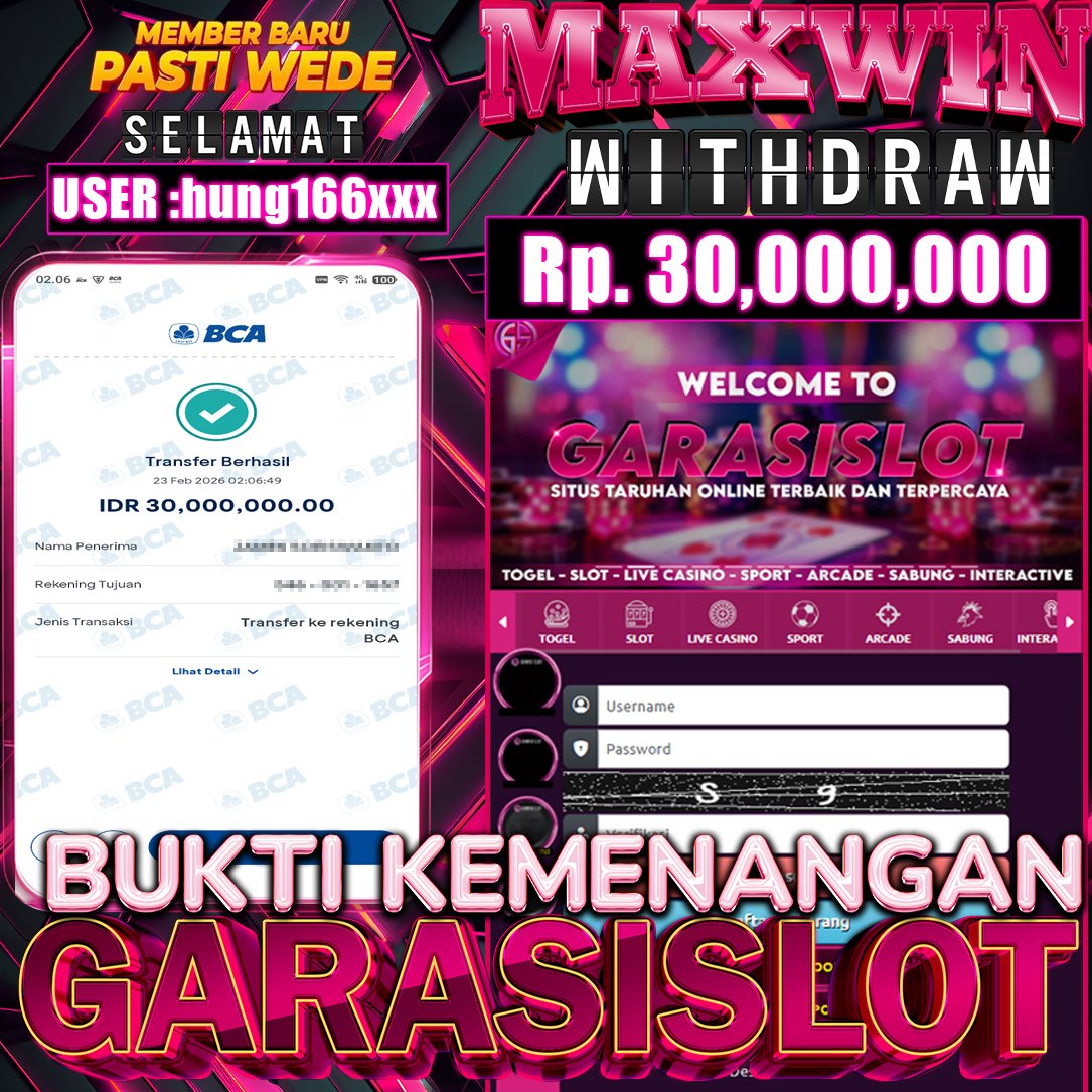 GARASISLOT Bukti Kemenangan Sweet Bonanza Xmas