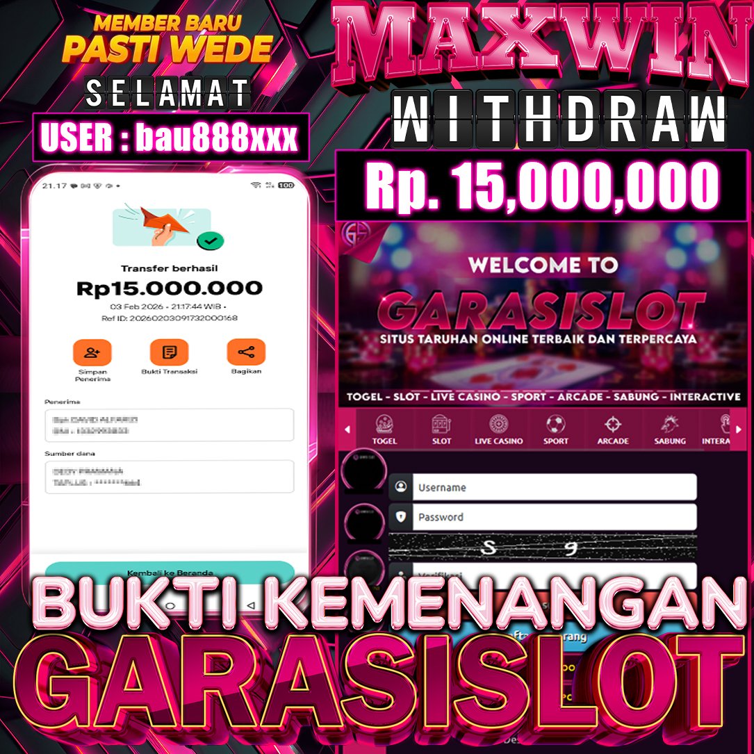 GARASISLOT Bukti kemenangan Gates of Olympus 1000