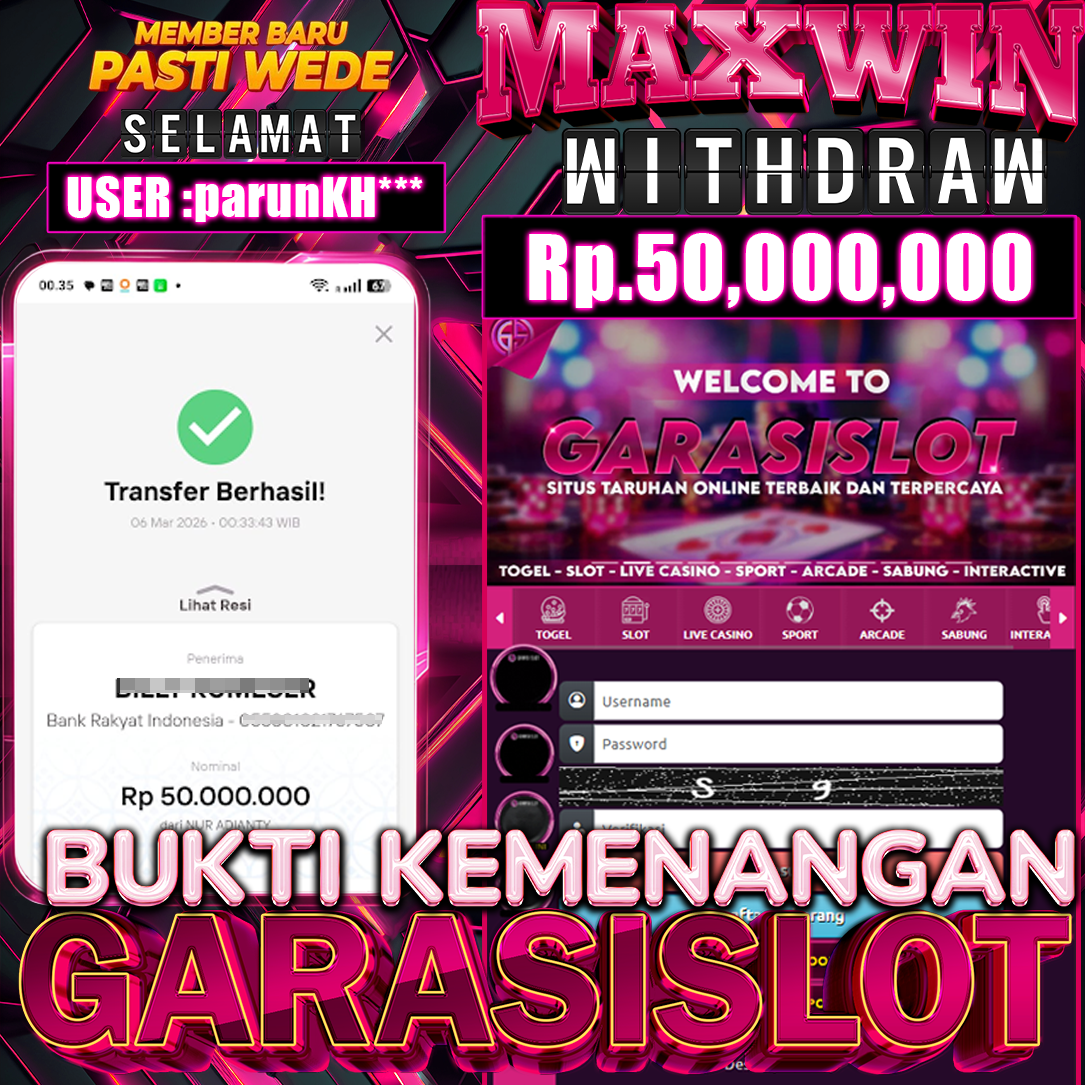 GARASISLOT Bukti Kemenangan Wild Bandito