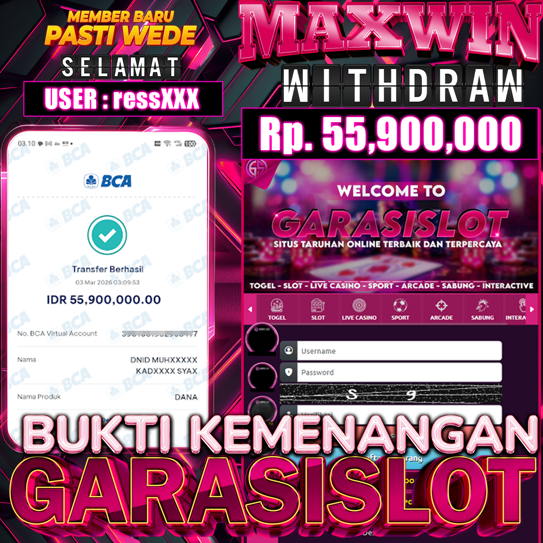 GARASISLOT Bukti Kemenangan Wisdom of Athena 1000