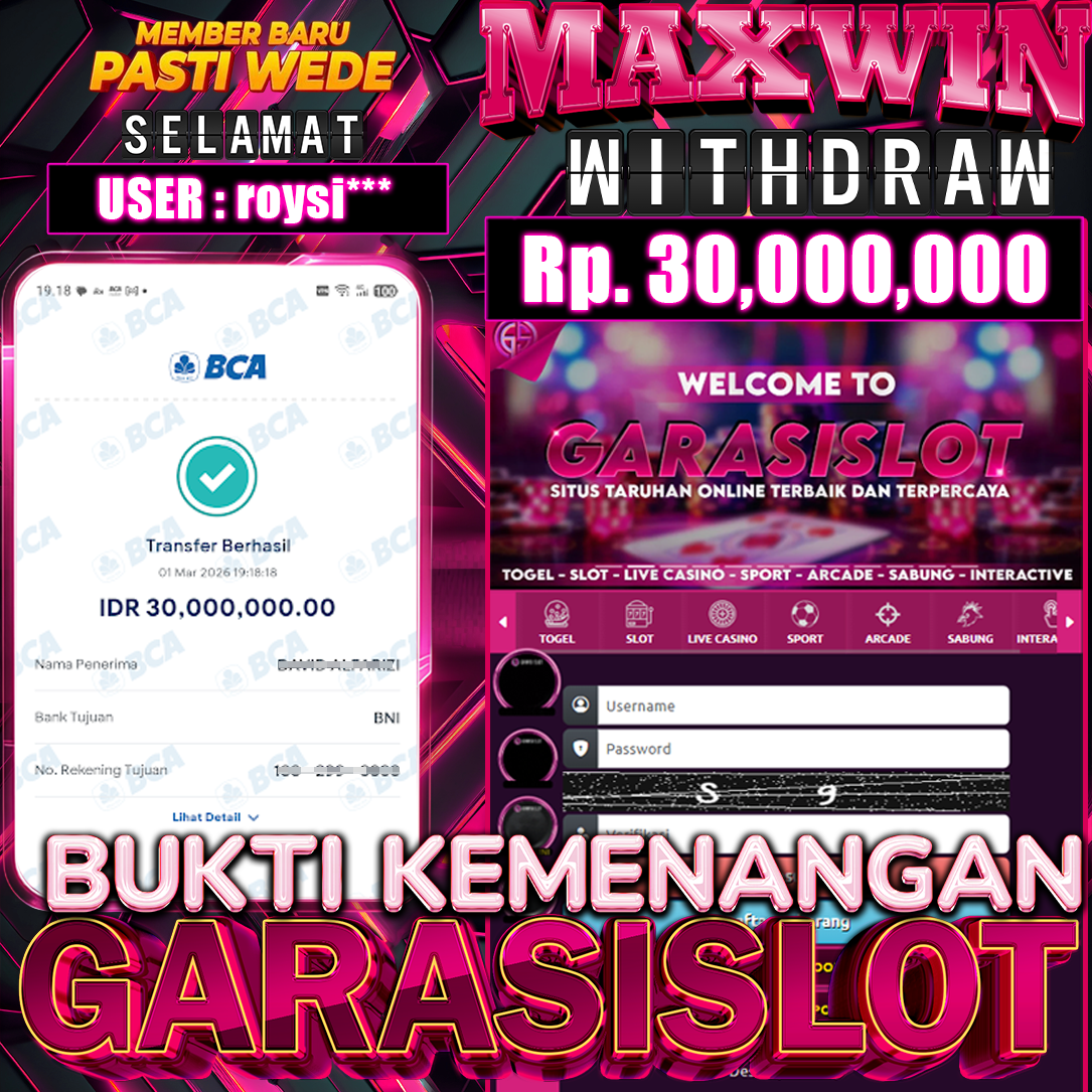GARASISLOT Bukti Kemenangan Power of Thor Megaways