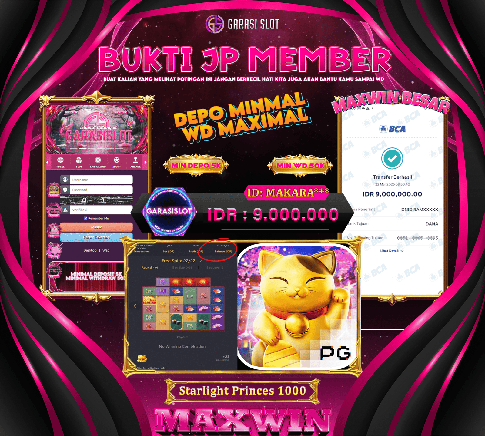 ARASISLOT Bukti Kemenangan Lucky Neko