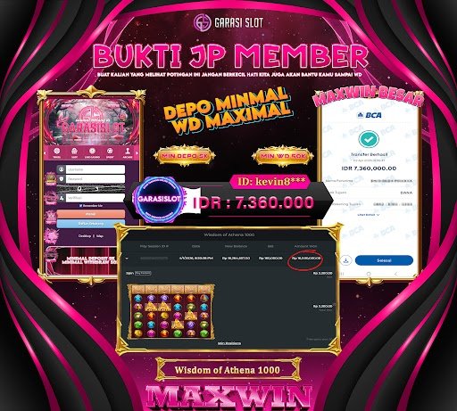 GARASISLOT Bukti Kemenangan Wisdom Of Athena 1000