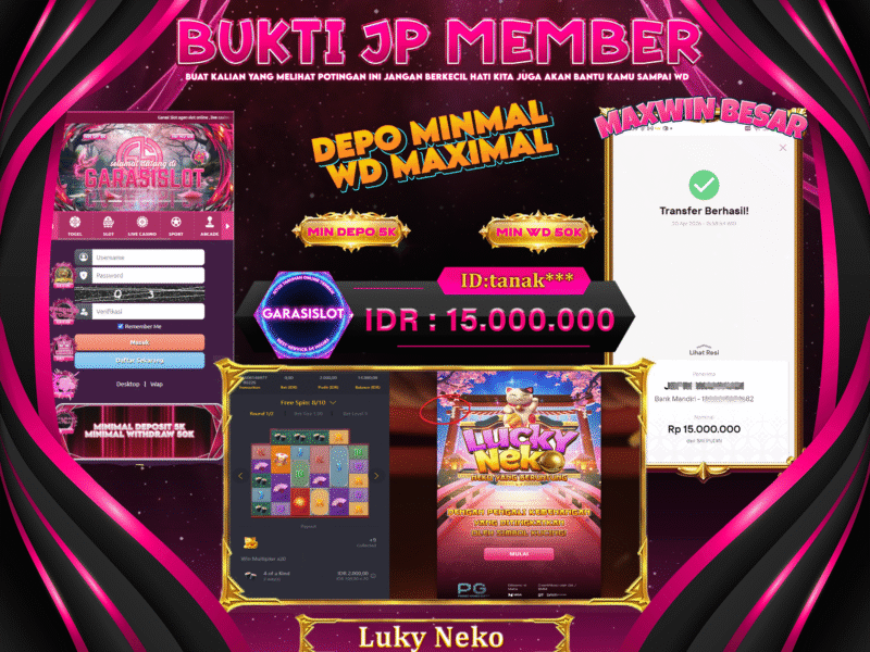 GARASISLOT Bukti Kemenangan Lucky Neko