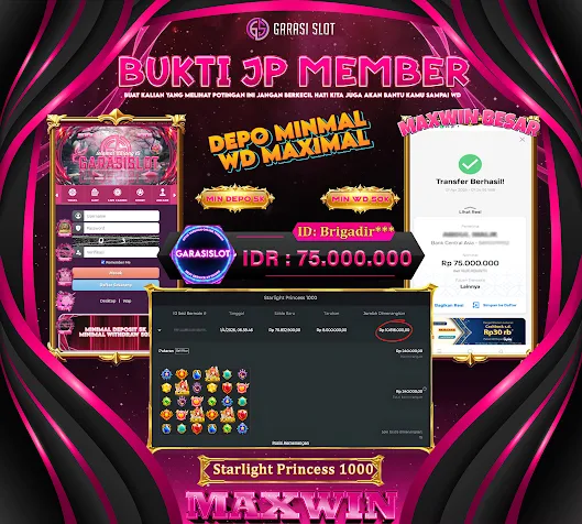 GARASISLOT Bukti Kemenangan Starlight Princess 1000