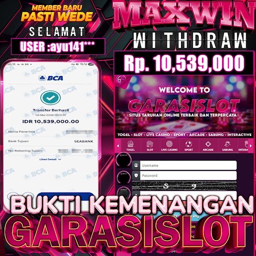 GARASISLOT Bukti Kemenangan Mahjong Ways